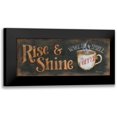 thumbnail image 1 of Lewis, Kim 18x10 Black Modern Framed Museum Art Print Titled - Rise and Shine, 1 of 5