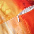 thumbnail image 6 of Orange Throw Pillow Covers Set of 2 Modern Abstract Artwork Burnt Orange Red Decorative Throw Pillows Home Decor Cushion Cases for Couch Bed Living Room Bedroom Outdoor Decor Yellow White 18x18 inches, 6 of 6