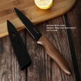 thumbnail image 4 of Juego de cuchillos de cocina Hecef 5 piezas acero inoxidable ultra afilados, 4 of 10