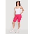 thumbnail image 2 of Women's High Waist Side Pocket Bike Shorts, 2 of 4