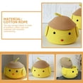 thumbnail image 3 of HOOWIFFY Chicken Shaped Egg Basket Cotton Rope Woven Decorative Storage Basket for Home, 3 of 6