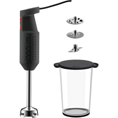 Bistro Electric Blender Stick with Accessories, Black
