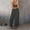 Black, variant on Womens Jumpsuits Casual Sleeveless Spaghetti Strap Boho Wide Leg Pant One Piece Jumpsuits Crewneck Baggy Overalls Going Out Vacation Summer Rompers For Women XXL