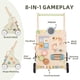 thumbnail image 2 of Baby Walker OOOK Montessori de madera con ruedas de 6 a 12 meses, 2 of 8