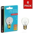 thumbnail image 2 of czcpp-40W Ampoule de Remplacement pour Lampe à Lave Incandescente, Forme S11, Base Intermédiaire E17, 360 Lumens, Dimmable, 130V, (6 Pack), 2 of 4