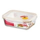 thumbnail image 1 of Contenedor Rectangular de Vidrio 1.0 L LOCK & LOCK EURO STEAM, 1 of 2