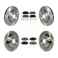 thumbnail image 1 of CMX Front Rear Disc Brake Rotors and Ceramic Pads Kit for Car Honda CR-V K8C-101589, 1 of 11