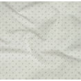 thumbnail image 4 of oneOone Cotton Poplin Twill Light Brown Fabric Polka Dots DIY Clothing Quilting Fabric Print Fabric by Yard 56 Inch Wide, 4 of 4