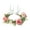 Pink, variant on Valentine's Day Flower Crown Wreath, Rose and Ribbon Headdress for Wedding Festival Photography Props, Adjustable Headband for Romantic Celebrations
