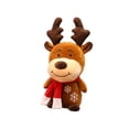 thumbnail image 2 of Marionetas de juguete de peluche de alce, figurita suave para dormir, decoraciones de renos de 7,87 pulgadas para sala de estar, aniversario, 2 of 8
