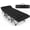 Black Cot Black Pad, variant on PNKKODW 28 Outdoors Folding Cot with 2 Sided Mattress - 75" x 28" Cot, 1200D Oxford with Carry Bag for Camp Travel Guest
