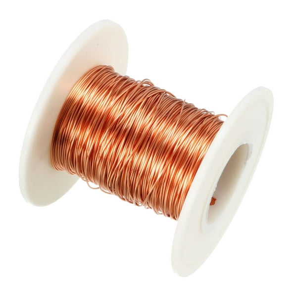 0.41mm Dia Magnet Wire Enameled Copper Wire 49.2' Length Used for Inductors
