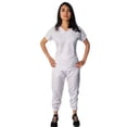 thumbnail image 1 of Jogger Conjunto Pantalón Dama Color Blanco Talla Chica Marca Emil SaEs, 1 of 4