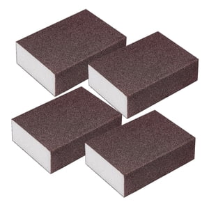 Birdeem Carborundum Sponge Emery Sponges for Quickly Cleans Cleaning Sponge Kitchen Cleaning Tool 4Pcs