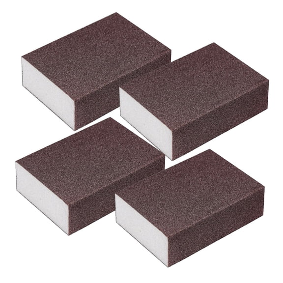 OAVQHLG3B 4Pcs Nano Carborundum Sponge, Emery Sponge Brush Eraser Scrub, Kitchen Magic Cleaning Sponge for Removing Rust Cleaning Pots and Pans, Household Stainless Steel Cleaning Tool