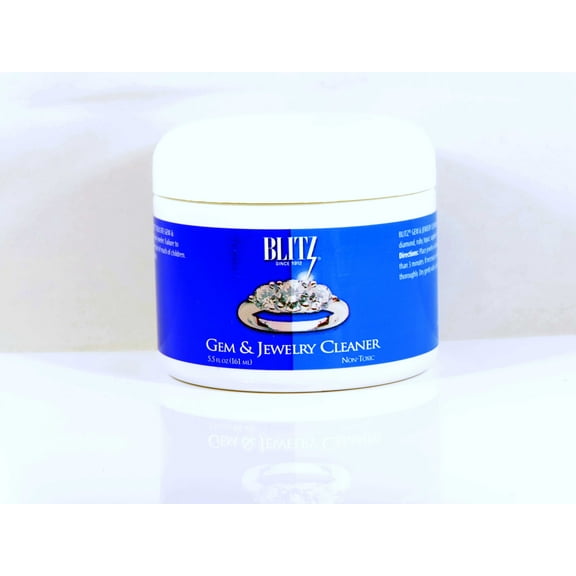 Blitz Gem & Jewelry Cleaner with basket & brush