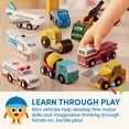 thumbnail image 4 of Battat Classic Wooden Vehicle Surprise – Mini Toy Vehicle Assortment for Ages 3 Years +, 4 of 10