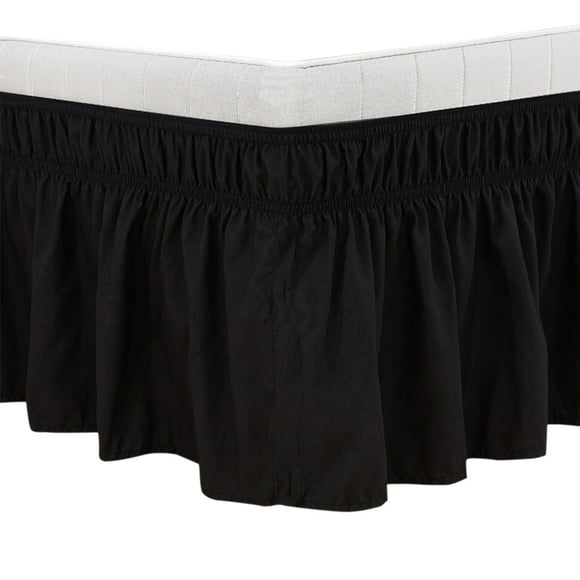 Billuyoard Drop Bed Ajustable Elástico Cama Dust Ruffle Poliéster Colchón Decoración Ropa de cama Suministros Juegos de cama No.03 Billuyoard HA004051-03