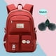 thumbnail image 5 of Mochila Nylon College Middle High School Mochila Estilo coreano Mochila de gran capacidad, 5 of 6