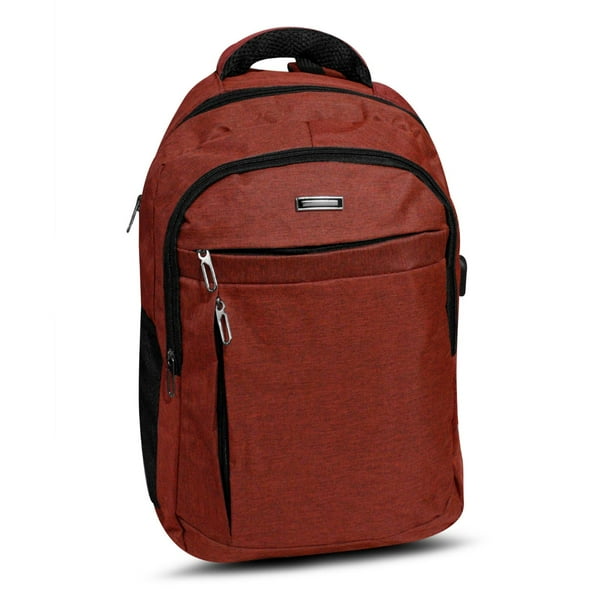 Mochila Backpack Laptop 18" Poliéster McCarthy MC-022/10 vino Unitalla