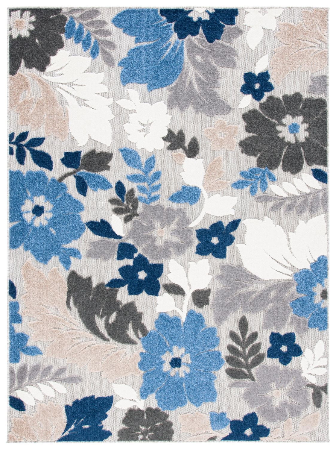 Safavieh Cabana Garnet Floral Outdoor Area Rug