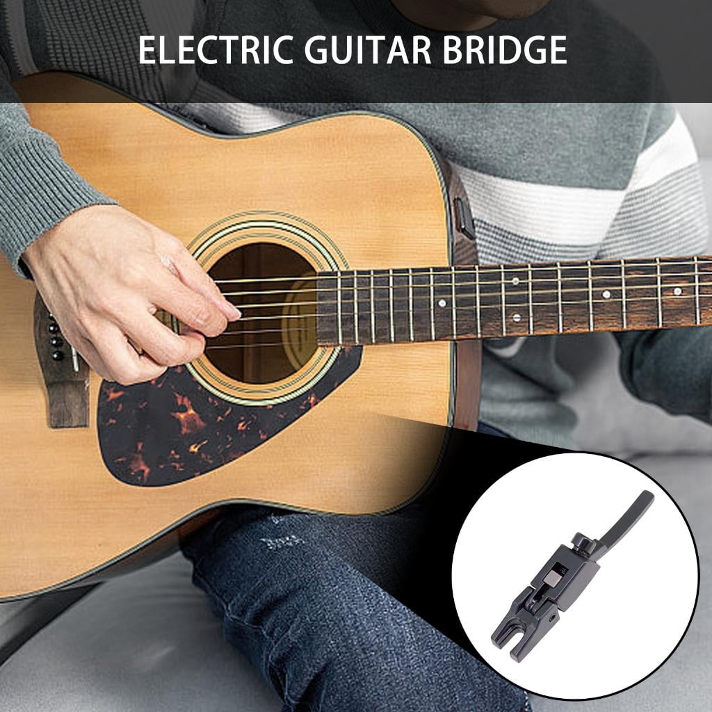 Yihuala Electric Guitar Double Locking Systyem Locked String Saddles for Guitar Tremolo Bridge Guitar Tremolo Bridge Parts