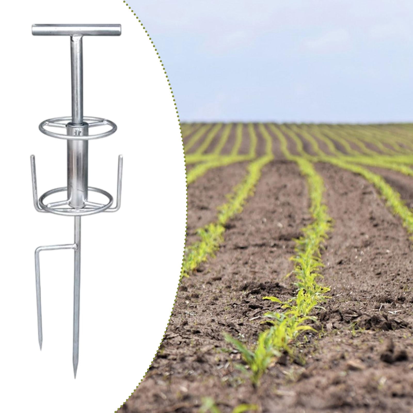 figatia Garden Hose Guide Hose Reel Rotation Top,Plant Protection,Stake,Right Angle Hose Pulling Stand Garden Hose Holder for Lawn B