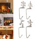 thumbnail image 1 of 4 Uds. Colgador de Gancho para Chimenea, Soporte para Calcetines de Navidad, Adorno de Fiesta Estilo C BLESIY Gancho para medias, 1 of 8