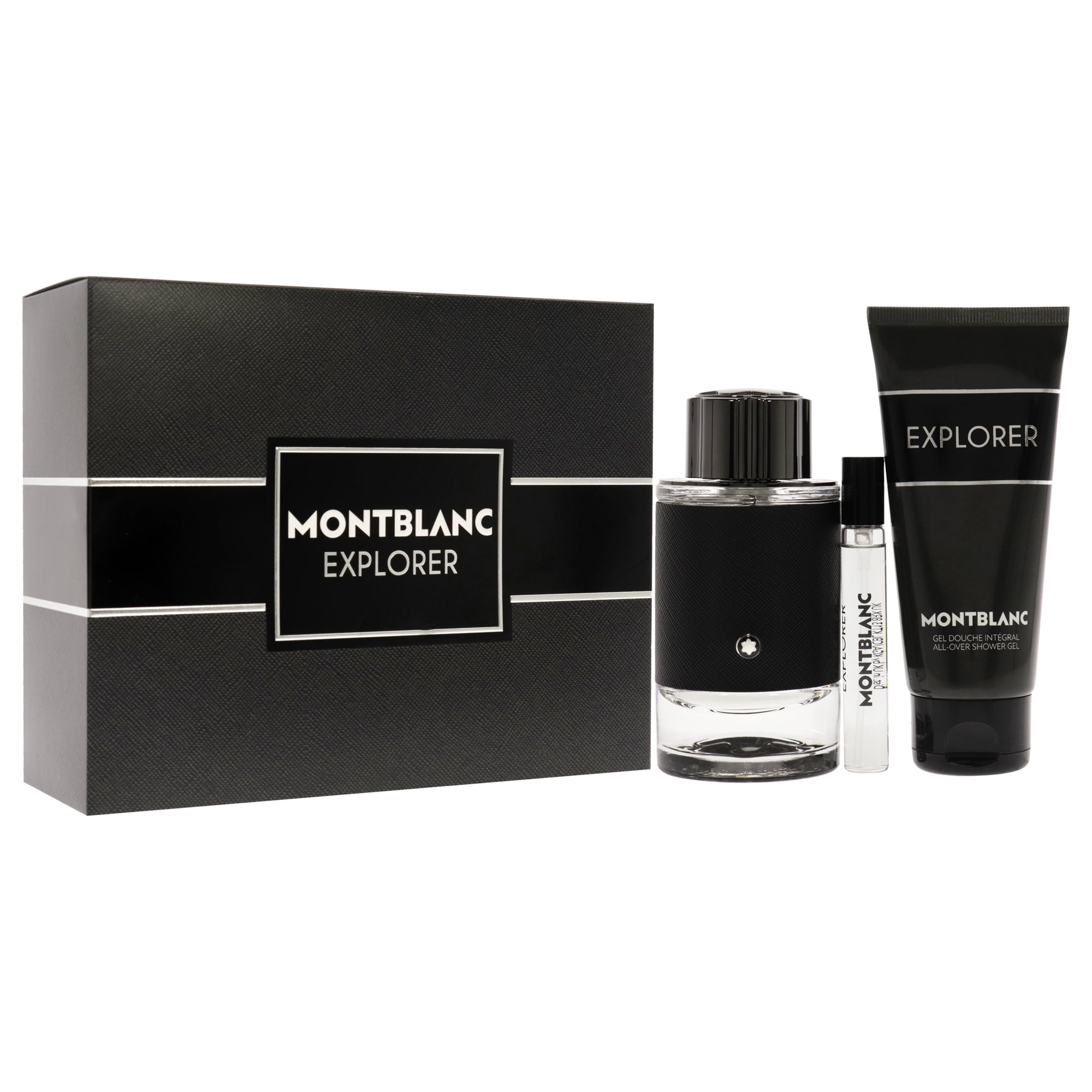 Mont Blanc Explorer Men's Gift Set - 3.3oz EDP Spray, 7.5ml EDP