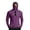 Dark Purple, variant on Men's Sun Protection Hoodie with Built-in Face Mask and Long Sleeves Featuring Ice Silk Fabric in Black Blue Brown Green for Summer Fishing Hiking Cycling or Outdoor Work Black L