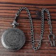 thumbnail image 4 of Reloj de bolsillo grabado para hijo Te amo Regalos de una mamá Papá Regalo de cumpleaños Relojes Fob Cadenas-mxbc -8059684991311 Negro, 4 of 4