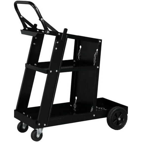 Professional Welding Cart Plasma Cutting Machine Without Drawer Black