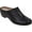 Black, variant on Easy Spirit Womens Dusk Leather Slip On Mules