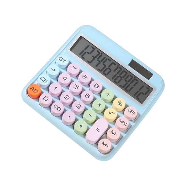 Calculadora SaharaCase de escritorio de 12 dígitos con energía solar/batería