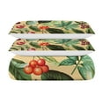 thumbnail image 6 of PRATYUS Leaves Berries Green Leafy 3-Piece Bedding Set (Single-Sided Print) Comfortable and Breathable Peach Skin Velvet Bedroom Guest Room 87x68in, 6 of 8
