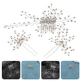 thumbnail image 3 of MasteelfCA 1 Set Wedding Hair Comb for Bride Delicate Bride Hair Comb Hairpin Romantic Bride Hair Decor, 3 of 7