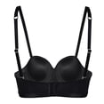 thumbnail image 3 of Brasier Hanes para Mujer, Balconette de Algodón Negro Talla 38B, 3 of 4