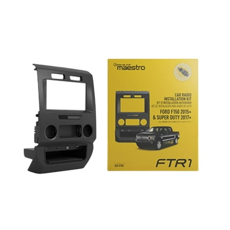 iDatalink - Maestro Dash Kit for Select 2015 and Up Ford Vehicles - Black