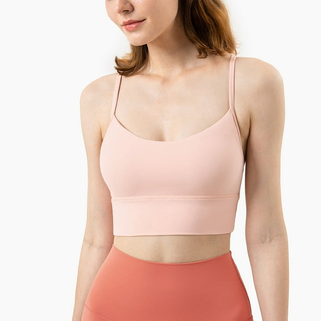 Chaleco de ropa de yoga desnudo, ropa interior deportiva para pilates, sujetador de yoga sexy de verano para mujer para fitness y espalda