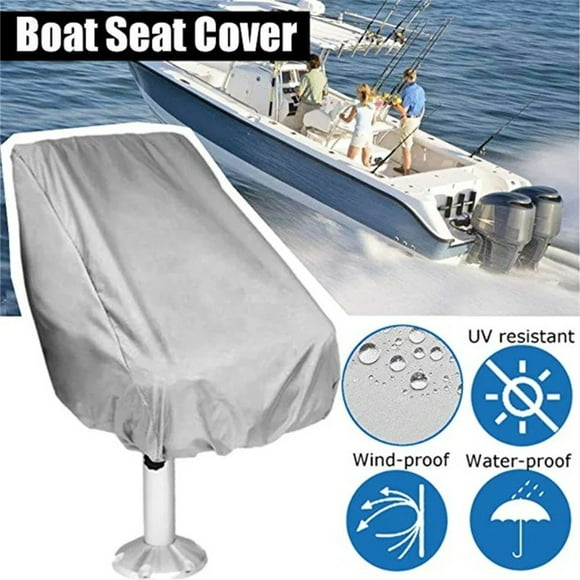 Outdoor Boat Seat Cover, Waterproof Boat Caption Seat Cover, Oxford Fabric Boat Captain Chair Cover, Yacht Chair Cover 22x24x25.2inches