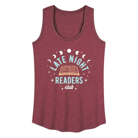 Instant Message - Late Night Readers Club - Women's Racerback Tank Top