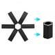 thumbnail image 3 of TureClos Tapetes de mesa resistentes al calor aislamiento antideslizante Anti-escaldado olla mantel colgante plato taza posavasos mantel bebida taza almohadilla TureClos JD729778518, 3 of 6