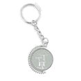 thumbnail image 1 of Llavero giratorio gris hongo venenoso Unbranded, 1 of 3