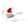thumbnail image 3 of DefiDgd Christmas Mini Mice Toys with Santa Hats,Interactive Cat Toys Cat Kitten Indoor, Christmas Thanksgiving Gift(A), 3 of 3
