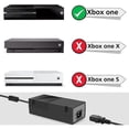 thumbnail image 3 of Compatible with Xbox One power adapter (with power cord), power AC adapter replacement (US plug), 3 of 5