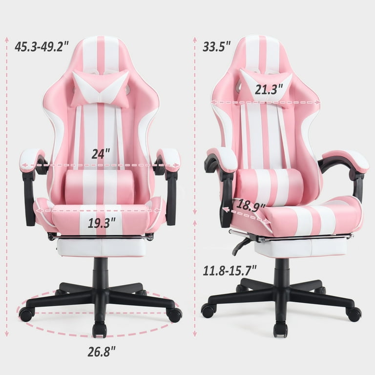 Walmart pink gaming chair sale