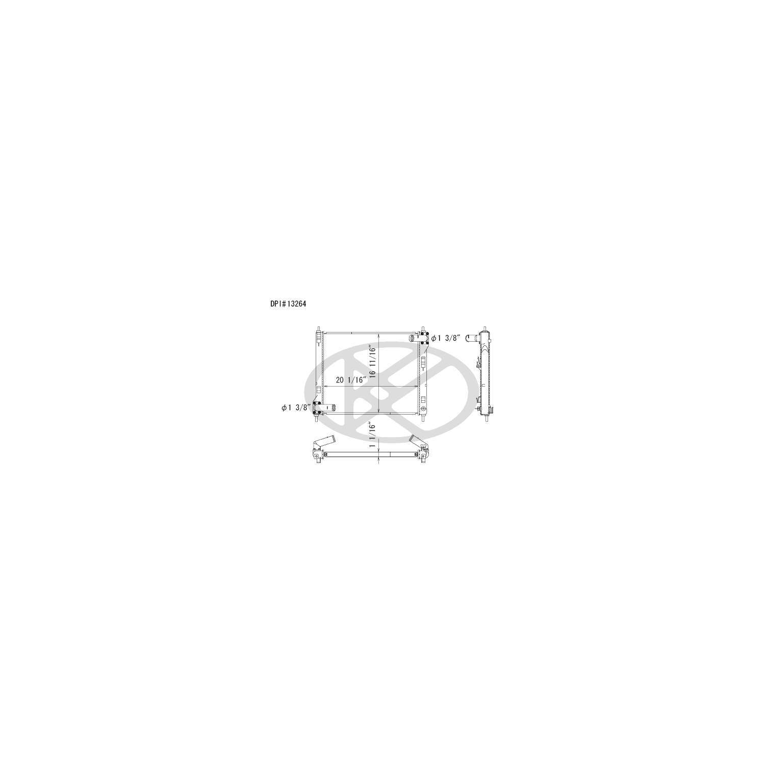 Koyorad A13264 Radiator