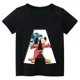 thumbnail image 3 of Camiseta de algodón con combinación de letras y nombre personalizado de Disney para niños, camiseta de manga corta con fuente ABCDE de Mickey Mouse, 3 of 5