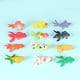 thumbnail image 5 of 24 modelos de peces de simulación de organismos marinos, juguetes educativos para niños en edad preescolar (12 peces tropicales y 12 peces dorados), 5 of 7
