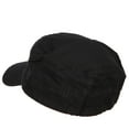 thumbnail image 2 of Big Size Fitted Ripstop Cotton Military Army Cap - Black 2XL-3XL, 2 of 5